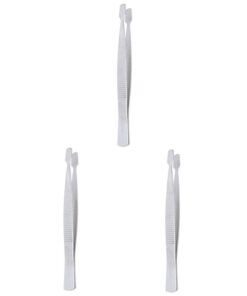 Housoutil 3 Pièces Accessoires De Fabrication D'Échantillons Petites À Épiler En À Épiler Pince À Épiler Pince À Du Pouce Pince À D'Entomologie Outil