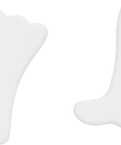 Healeved Ensemble De 2 Outils De Soins De La Peau Pour Le Visage Plaque De Grattage En Céramique De Massage Planche Blanche