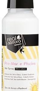 Real Natura - Spray Capillaire Pro-Mer et Piscine - Protection Sel et Chlore - Bouclier Anti-UV - Hydratation et Douceur - Formulation Naturelle - 100 ml