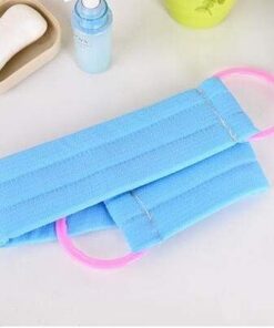 Serviette exfoliante pour le corps Épaississement SPA Spa Scrubber Sponge Bath Body Brosse Bandoulière Bandes De Douche Massage Exfoliateur Lave-tampon de lavage pour la peau du corps Nettoyage Gants
