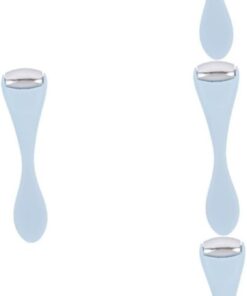 Healeved 4pièces Pratique Mini De Massage Pour Yeux Avec Cuillère De Contour Yeux Soulagement Poches Accessoire De