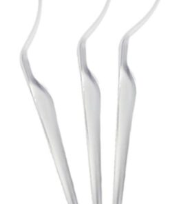 Angoily Présentoir à Faux 3 Pièces Courbure Réglable Outil D'aide pour Pose de Faux en Plastique Argenté Outil D'aide pour Pose de Faux, pour Usage à Domicile Salon