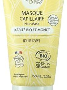 Masque Capillaire Karité et Monoï - Born to Bio 150mL