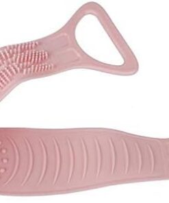 Serviette exfoliante pour le corps 1pcs Silicone Teinture à frotter pour hommes et femmes Fort de frottement Artefact Artefact Body Brosse Bath brosse avec une serviette propre exfoliante Gants de toi