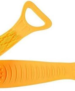 Serviette exfoliante pour le corps 1pcs Silicone Teinture à frotter pour hommes et femmes Fort de frottement Artefact Artefact Body Brosse Bath brosse avec une serviette propre exfoliante Gants de toi