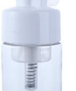 Flacon pulvérisateur en plastique rechargeable, outil de sous-embouteillage, tête de brosse avec brosse de nettoyage, Transparent - 150 ml, 6.8 Ounces