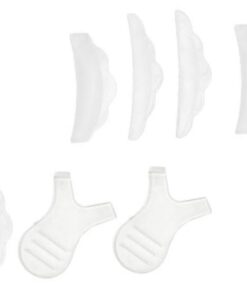 Healeved 2ensembles Set Silicone Pour Extensions De Avec Brosse Accessoire Maquillage Pratique Pour Faux Et Extensions