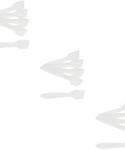 Healeved 300pièces Spatules Transparentes Pour Maquillage Outils Cosmétiques Pour Application De Masques Et Échantillonnage De Produits De