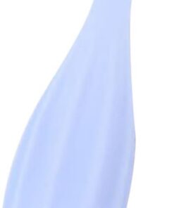 VALICLUD Outil de Massage Facial Manuel en Silicone, Masseur Portable pour Femmes, Massage du Visage à Domicile Déplacement, Surface Lisse, Bleu