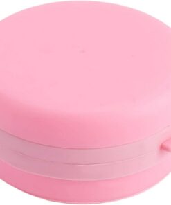 Silicone Body Scrubber, Portable Shower Brush, 3.3in Beauty Tool with Built In Soap Dispenser, Soft and Lightweight Design for Daily Cleansing, Spa, Travel, Bath Use