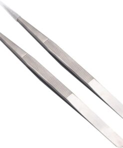 Angoily 2pièces Pince à Épiler Acier Inoxydable Ensemble Embouts Outils Multifonctionnels Pour Réparation Le La Manucure Bijouterie