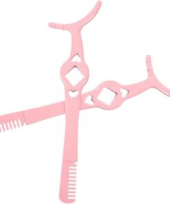 Housoutil 2pièces Pince à Épiler Acier Inoxydable Pour Avec Peigne Outil De De Faux Pour Femme Et Fille Précision Et Facilité Utilisation Coloris