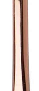VALICLUD Cuillère à Crème pour Yeux de Zinc Outil de Massage Pratique pour la Oculaire pour Beauté Rose Doré