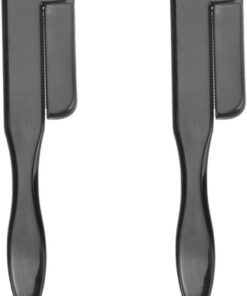 Artibetter Peignes à Sourcils Pliables pour Définir Sourcils et 2pcs en Acier Inoxydable Outil Professionnel pour Usage Personnel et Salons de