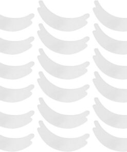HEMOTON Autocollants pour cils en mousse blanc 10 paquets, coussinets isolants sans réaction allergique, idéaux pour extensions de cils en salon