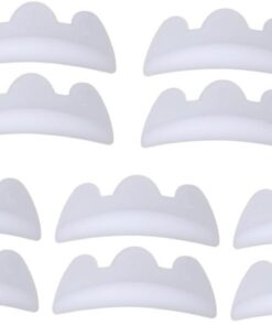 Healeved Silicone pour Rehaussement de Cils Réutilisables Coussinets de Protection pour Recourbe Cils Outil de Beauté pour Salon Guide de Longs et Épais