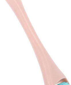 VOSAREA Masseur Yeux en Silicone Bleu Rouleau Double Tête, Facile à Transporter et Ranger, Accessoire de Massage Visage pour Soins et Détente