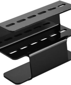 VALICLUD Support de Rangement Acrylique pour Cils Organisateur de Pince à Épiler Accessoire de Maquillage Noir pour Usage Professionnel et Domestique