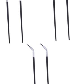 Healeved 6pièces Pinceau Courbé Pour Sourcils Et Brosse à Mascara Pratique Pour Maquillage Yeux Outil De Pour Salon Et Usage Personnel