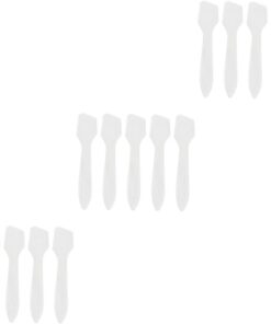 Healeved 150pièces Spatules Cosmétiques Transparentes Outils De Pour Application De Et Masque Facial Spatule Plastique Pour Et Échantillonnage De Produits De