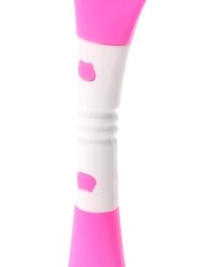 Artibetter Pochoir de Maquillage en Silicone Rose Fuchsia, Outil Multifonction D’aide Contour du Nez et Applicateur Mascara, Accessoire Précis et Facile pour Maquillage Quotidien