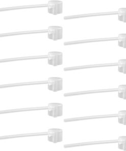 Lot de 12 pompes distributrices de parfum - Outils de recharge étanches pour bouteilles de voyage, cosmétiques et liquides à haute viscosité