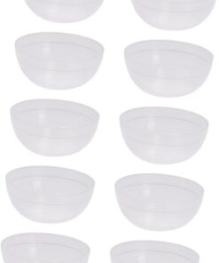 Healeved 90 Pièces bol de masque bol de masque bols pour le visage masque pour le visage outil de beauté cosmétique bol à élanger bricolage argile applicateur feuille de masque Accessoires