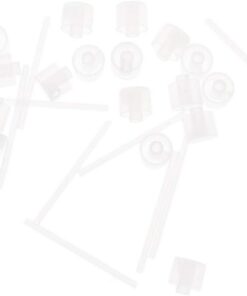 VICASKY 25pièces Pompe Distributeur de Parfum Plastique Lot de Outil de Recharge Remplissage sans Fuite