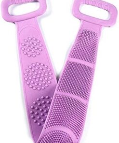Serviette exfoliante pour Le Corps Bain Back Bain Bain Bain Bath Body Body Body Massage Exfoliant pour Douche Body Nettoyage Salle de Bain Strap Strap Silicone Gants de Toilette exfoliants