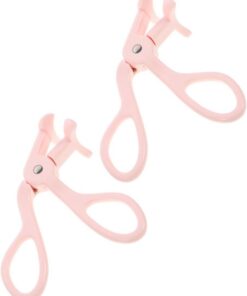 Healeved 2pièces Recourbe-cils Plastique Outil de Beauté sans Pincement Portable et Confortable pour Voyages et Maquillage Quotidien