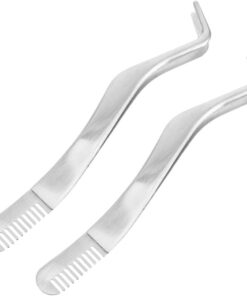 VALICLUD 2pièces Pince à Épiler Pour Faux Avec Peigne Acier Outil Application Pour Extensions De Pratique Et Multifonctionnel