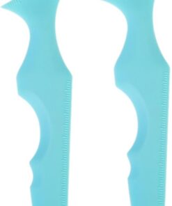 VICASKY 2pièces Pochoirs Multifonctions pour Eyeliner Outil de Maquillage pour Cils Applicateur de Mascara Aide à Application Eyeliner