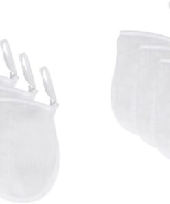 Healeved 8pièces De Nettoyage Facial Lavables Pour Démaquillage Éponge De Maquillage Microfibre Outils De Pour Voyage Couleur Blanc
