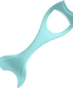 Applicateur de Mascara en Silicone Bleu Multifonction pour Maquillage des Yeux, Outil Réutilisable pour Party Pochoir Sourcils et Outil Fard à Paupières