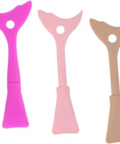 Healeved 3 Pcs Applicateur de Mascara en Silicone Guide pour Cils Outil de Maquillage pour Yeux pour Débutantes