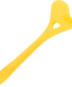 Outil Applicateur D’eyeliner en Silicone Jaune pour Maquillage des Yeux | Aide au Tracé, Structure Simple et Légère, 1 Pièce pour Femmes Débutantes