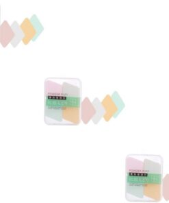 Housoutil 3ensembles Éponge De Maquillage Diamant De Puff Cosmétique Pour Application Humide Et Sèche Éponge De Nettoyage Outil Pratique Pour Fond De Teint
