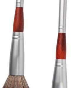 VICASKY 2pièces Lot De Pinceaux Pour Fards à Paupières Et Highlighters Poudre Portable Et Cosmétique Outil Pour Femme