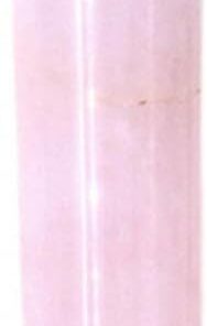 Rouleau de Massage Facial en Jade Rose pour Soins du Visage | Surface Lisse et Douce, Format Voyage Compact, Accessoire Beauté pour Routine Quotidienne