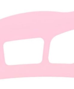 Guide d'outils de fard à paupières, modèle de maquillage, aide rapide en silicone avec texture lisse, outil de beauté à façonnage rapide avec finition, accessoire moderne et brillant avec style