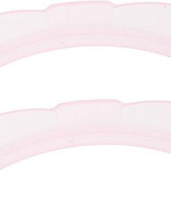 Healvian 2 Pièces Pads Silicone pour Rehaussement de Cils Outils de Maquillage Réutilisables pour Curling des Cils Protection Accessoires de Beauté