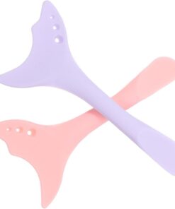 Healvian 2 Pièces Outil de Maquillage pour Yeux Aide à Eyeliner Multifonctionnelle Outil Portable de Maquillage des Yeux Parfait pour Débutantes et Professionnelles