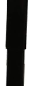 Healvian Pinceau à Rétractable Nylon Brosse de Maquillage Portable avec Tube Métallique Noir Outil de Maquillage Pratique pour Salon ou Usage Domestique