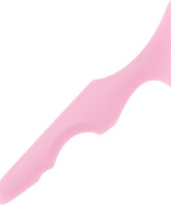 Housoutil Outil de Maquillage en Silicone Rose Guide Applicateur Eye-Liner et Aide à Dessiner le Mascara, Stencil pour Sourcils, pour Débutants