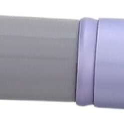 Healvian Pinceau à Lèvres Portable pour Voyage Applicateur de Maquillage pour Lèvres Outil Cosmétique avec Capuchon de Rechange