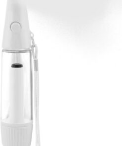 Flacon pulvérisateur fin, pulvérisateur d'eau rechargeable, récipient de brumisation ultra fin, design léger et étanche, outil compact de soins de la peau, pour la course à pied, la randonnée, le
