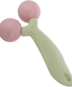 Rouleau de Massage Facial Manuel en Plastique pour Femmes, Outil Polyvalent pour Soulager la Fatigue Visage, Bureau Voyages