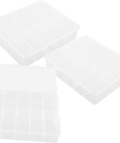VICASKY 3pièces Boîte De Rangement Pour Faux Ongles Lot De Boîte De Présentation Pour Ongles Organisateur De Faux De Rangement Pour Outils De Nail Art