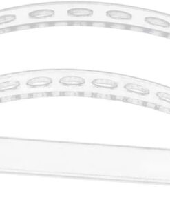 VICASKY Support de Rangement pour Pinceaux de Maquillage Organisateur Transparent pour Outils Cosmétiques Étagère Pratique et pour Écran de Bureau