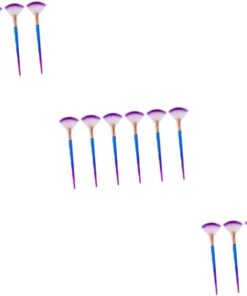 Housoutil 18pièces Brosse De Maquillage Forme De Vent Outils Réutilisables Pour Application De Masque Visage Brosse à Masque De Accessoire Pour Soins Peau